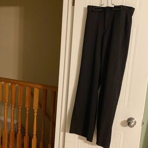 CLUB MONACO | black wide leg trousers